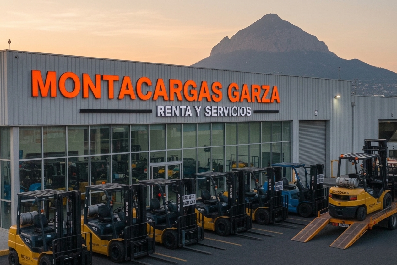 Renta de montacargas industrial de 5,000 lbs en Monterrey, Nuevo León